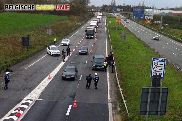 Grenscontroles E17 menen door Franse politie