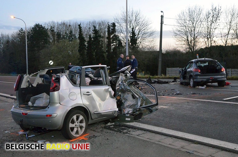 Dodelijk ongeval op de N36 in Lendelede