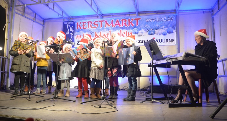 Kerstmarkt in Kuurne werd een top editie