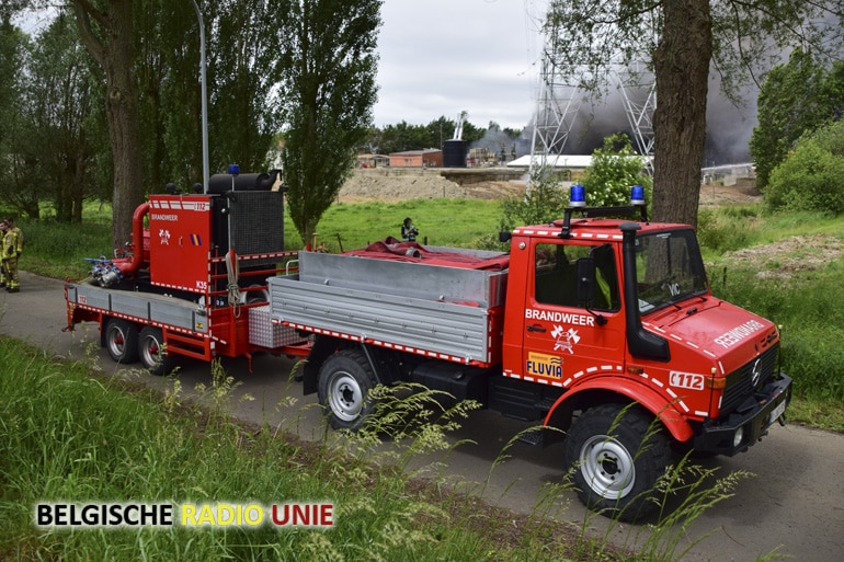 Zware brand bij diepvriesgroentenbedrijf Agrafresh en Braecke Trading Company in Bavikhove