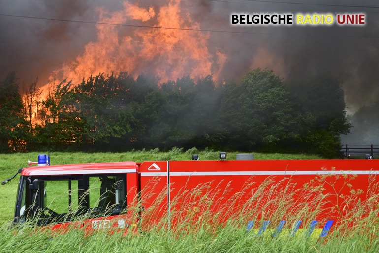 Zware brand bij diepvriesgroentenbedrijf Agrafresh en Braecke Trading Company in Bavikhove