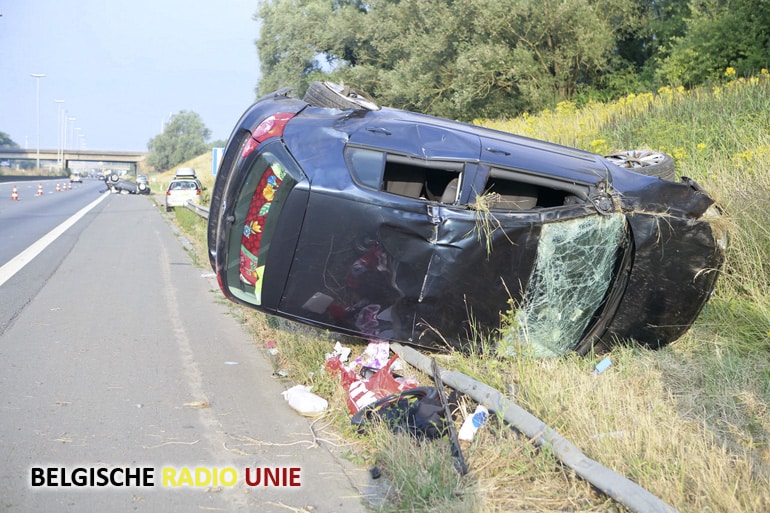 Zwaar ongeval op de E17 in Kortrijk