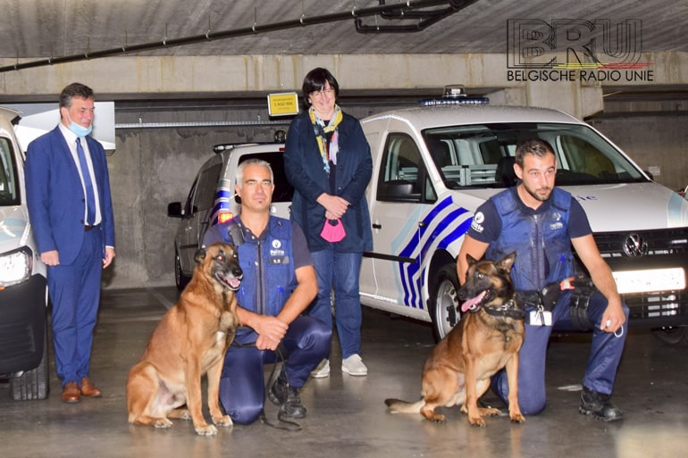 Nieuwe voertuigen hondengeleiders politiezone RIHO