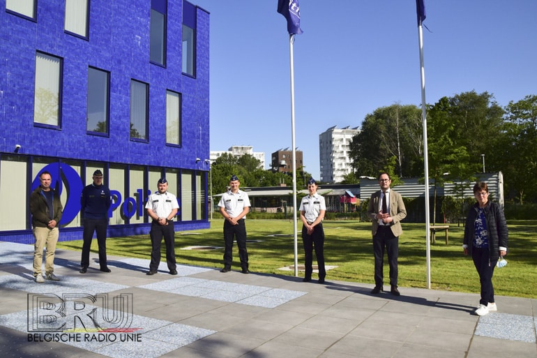 De Politiezone VLAS verwelkomen nieuwe inspecteurs