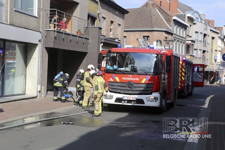 Flatgebouw geëvacueerd in Menen na brand, bewoonster ongedeerd