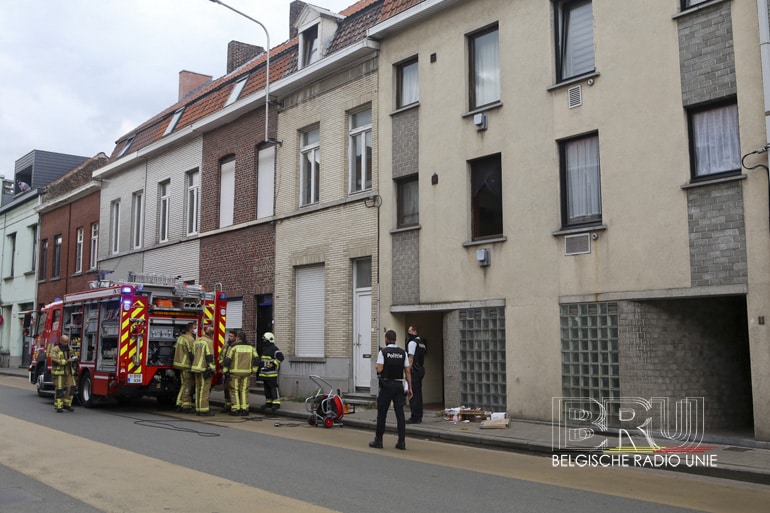 Rookontwikkeling in een flat in Kortrijk na vergeten potje op het vuur