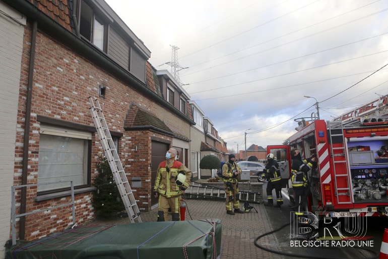 Brandje aan elektrische bedrading snel geblust, schade beperkt in Lendelede