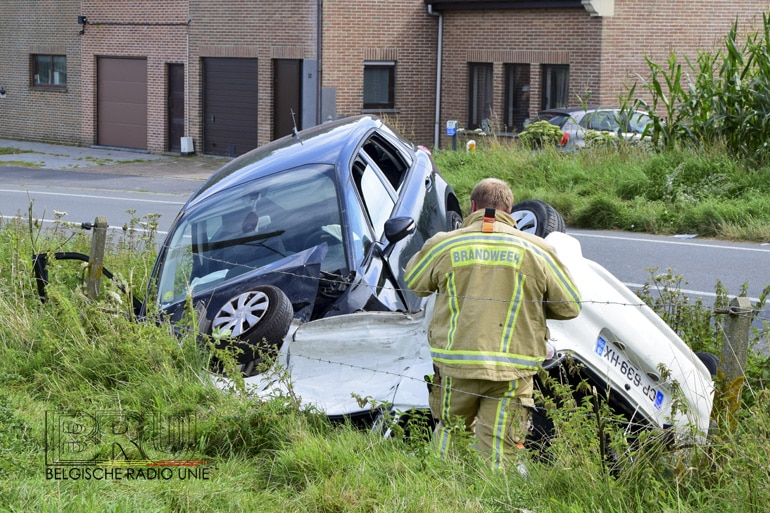 Vijf gewonden bij zwaar verkeersongeval in Wijtschate