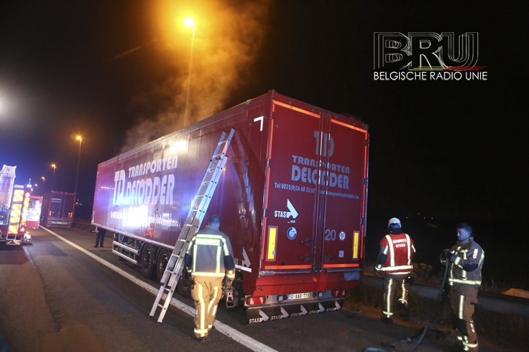 Vermeende vrachtwagenbrand in Rekkem blijkt veroorzaakt door broei