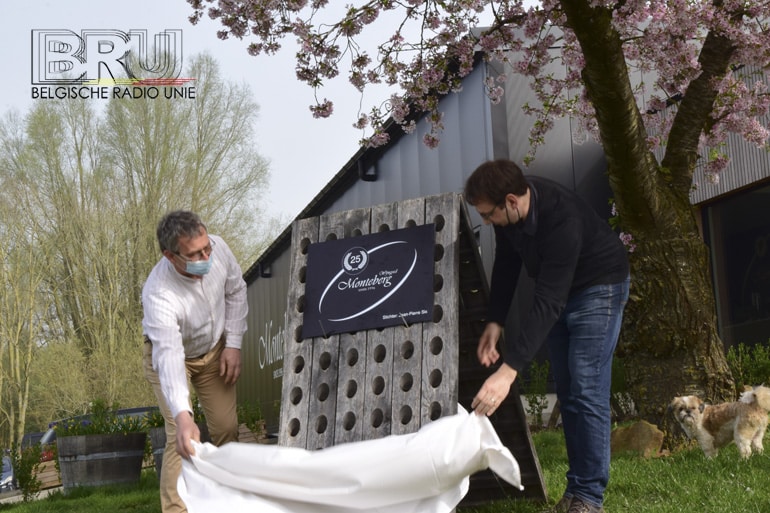 Wijngoed Monteberg viert 25 jaar wijnbouw in Heuvelland