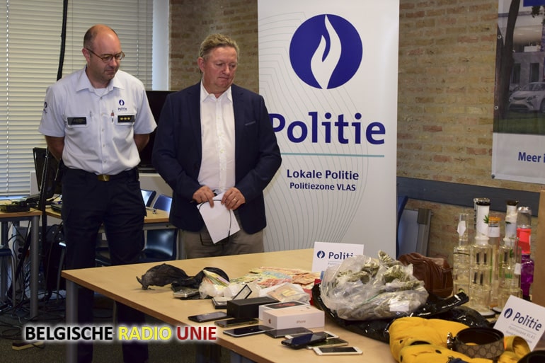 Politiezone Vlas brengt drugsmilieu in Zuid-West-Vlaanderen zware slag toe