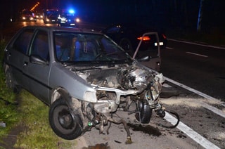 Vier gewonden bij ongeval op Brugsesteenweg in Kuurne