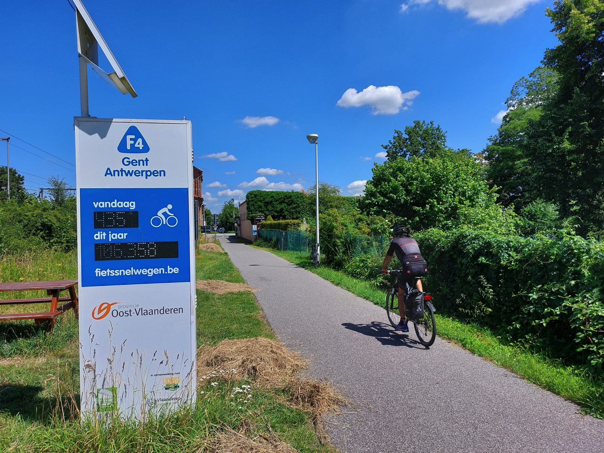 Aantal fietsers op Oost-Vlaamse fietssnelwegen neemt fors toe