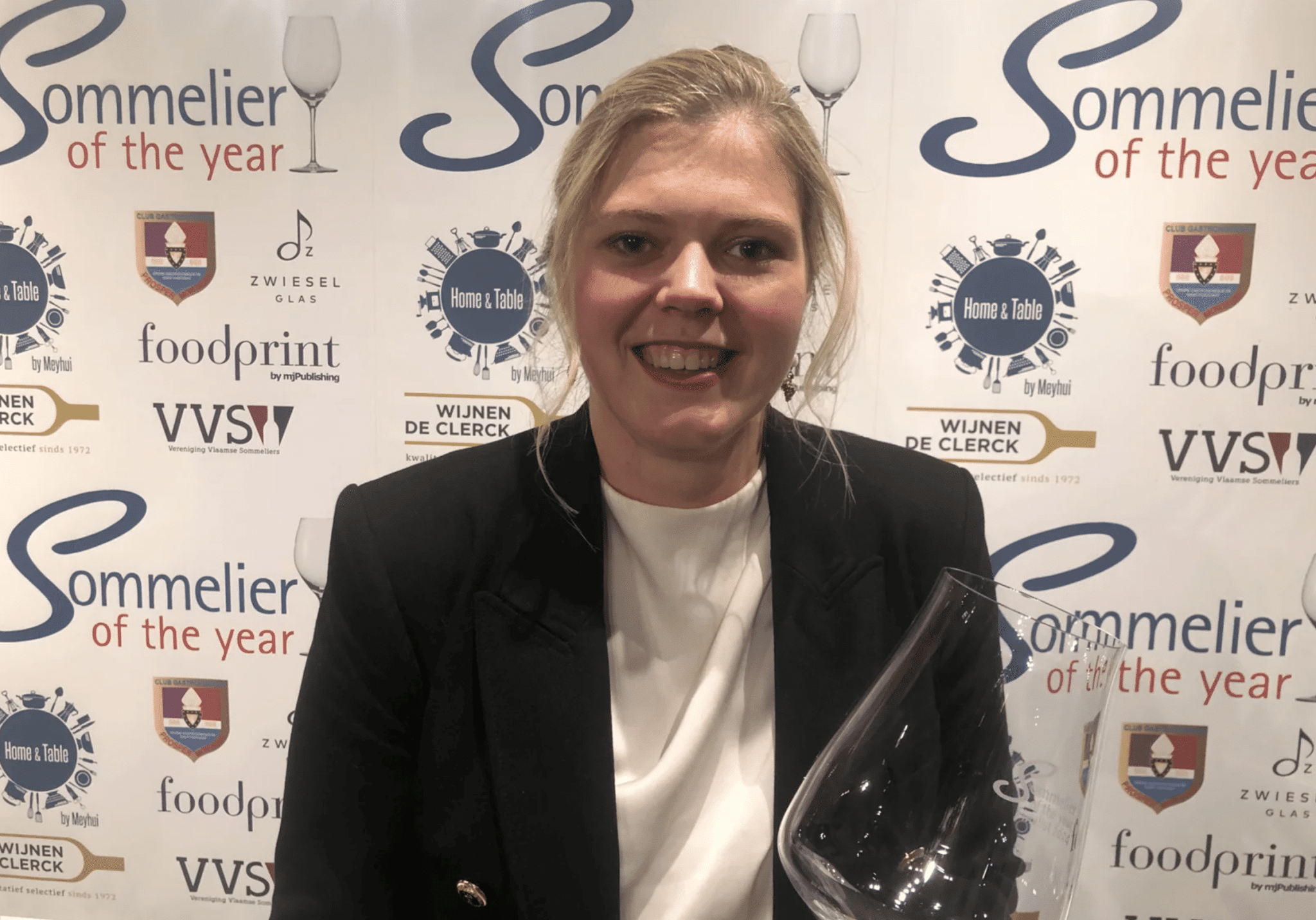 Elise De Waele is Sommelier of the Year van de provincie West-Vlaanderen