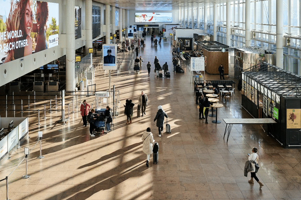 Meer dan anderhalf miljoen passagiers op reis via Brussels Airport  