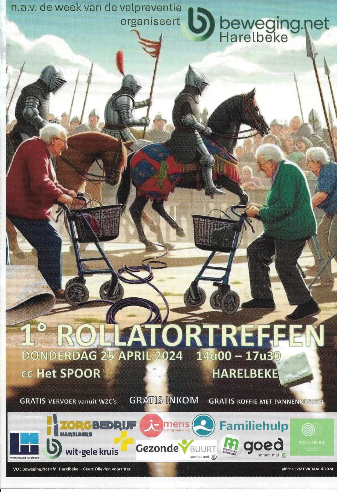 Rollatortreffen in Harelbeke