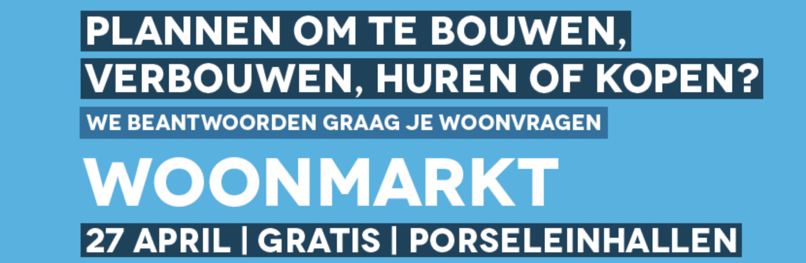 Wevelgem organiseert vijfde editie van de Woonmarkt