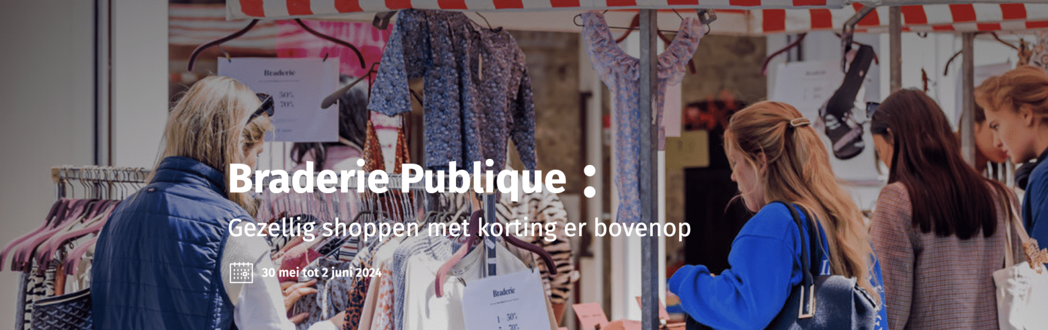 Ruim 170 handelaars voor megastraatverkoop Braderie Publique in Gent