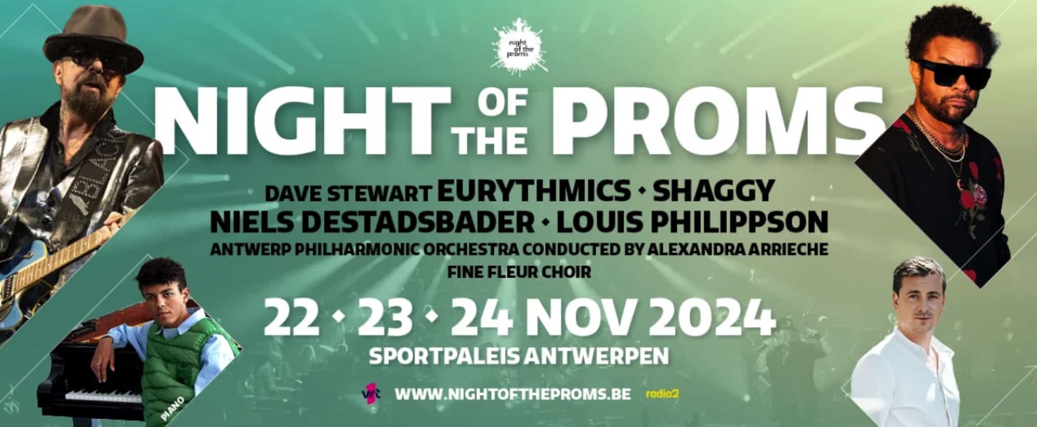 Eurythmics, Shaggy en Niels Destadsbader eerste namen voor Night of the Proms