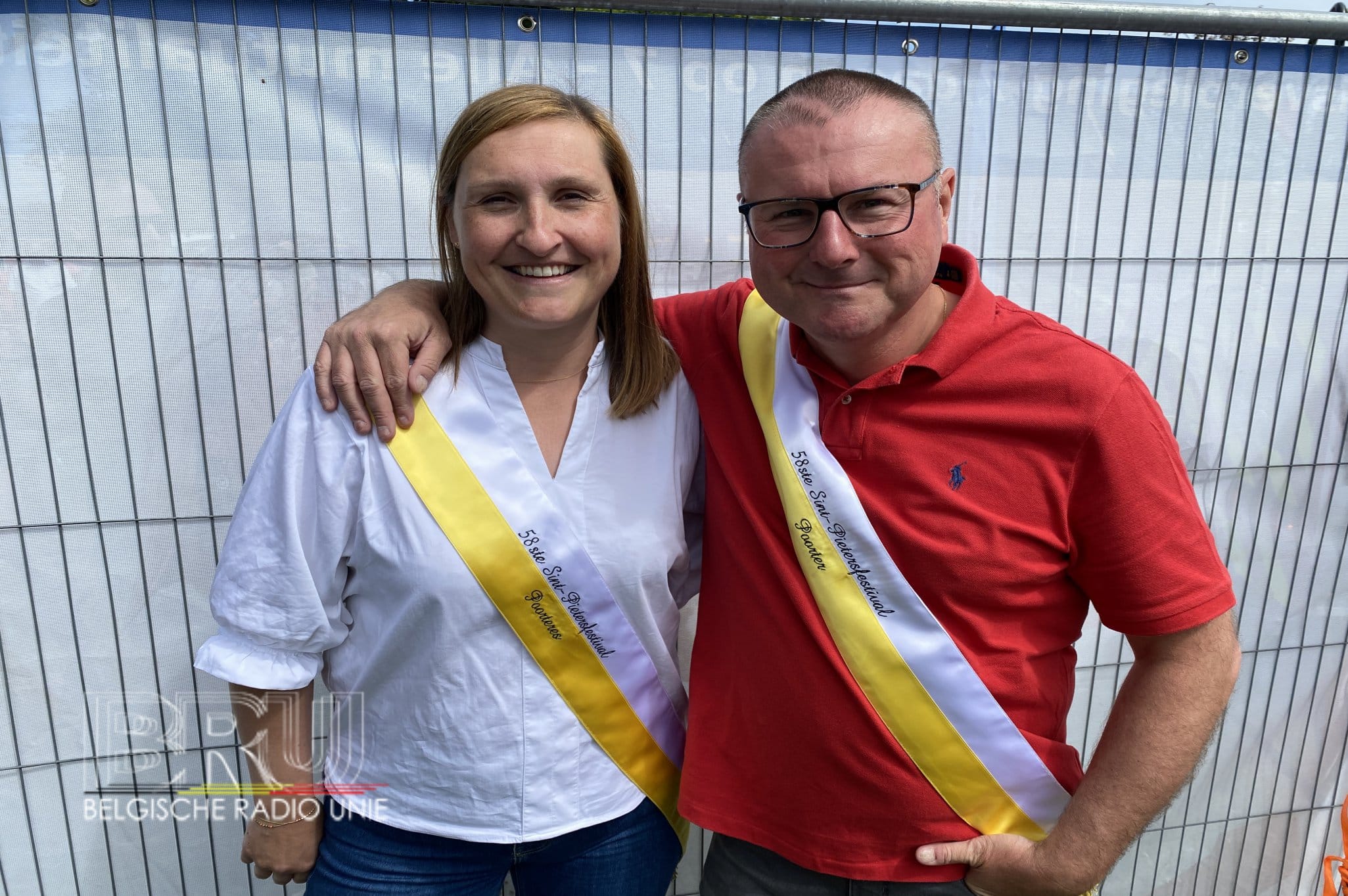 Bert Deroo en Hanne Simoens gekroond tot nieuw poorterspaar van de Sint-Pietersparochie