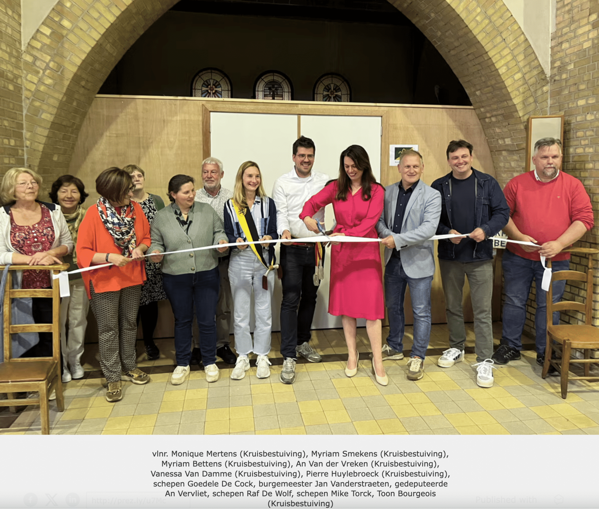 Kerk Lebbeke herbestemd tot plek voor verenigingen