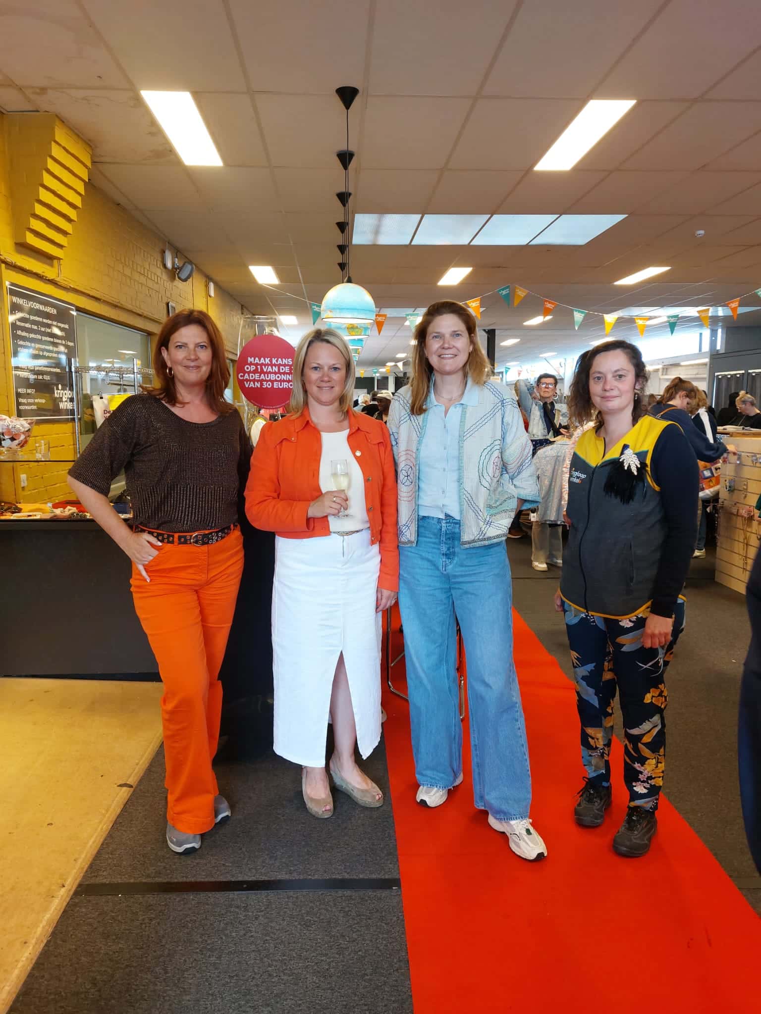 Succesvolle Ladies Night in Wevelgemse Kringloopwinkel