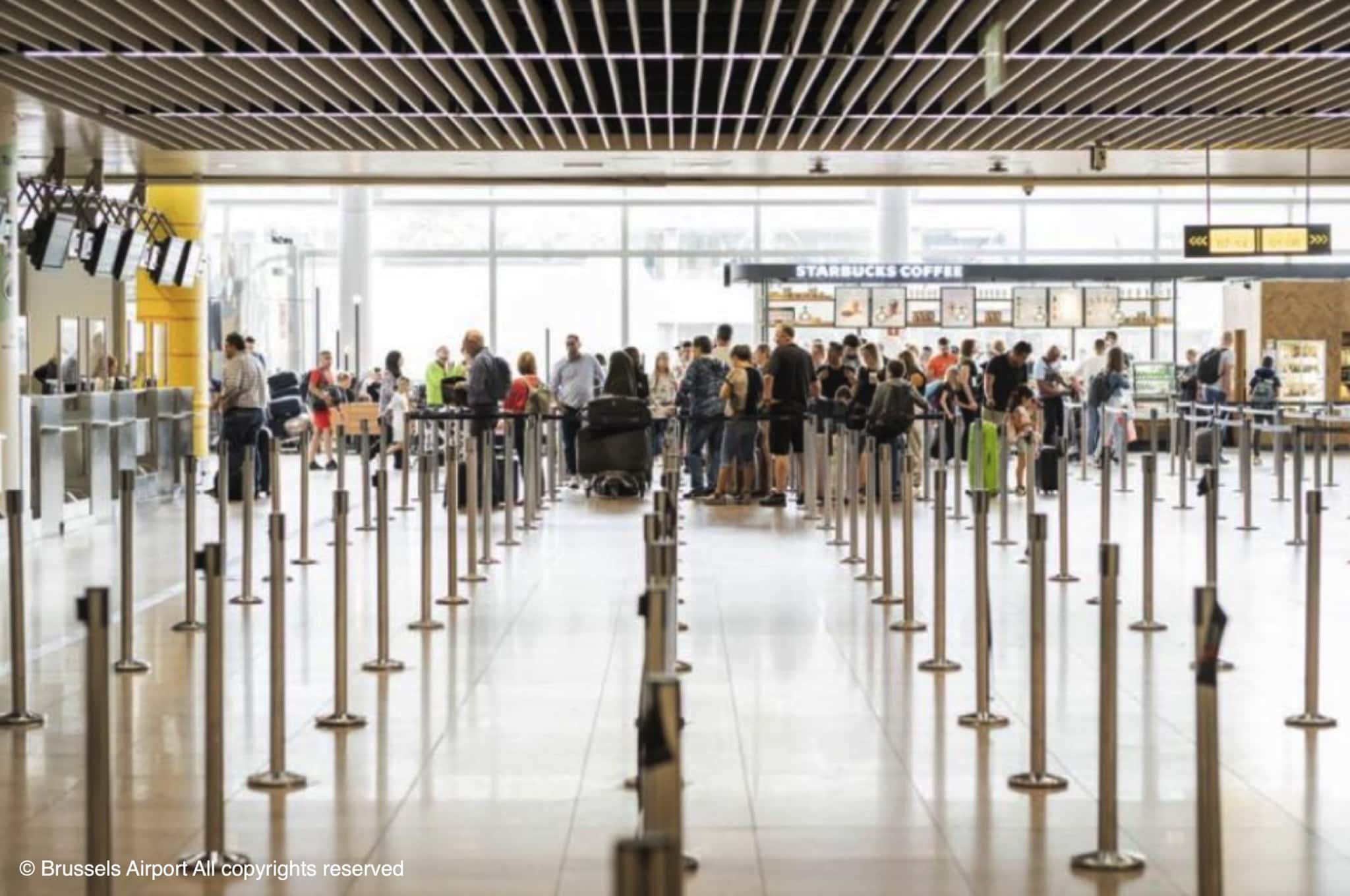 Bijna 2,5 miljoen passagiers op Brussels Airport in juli