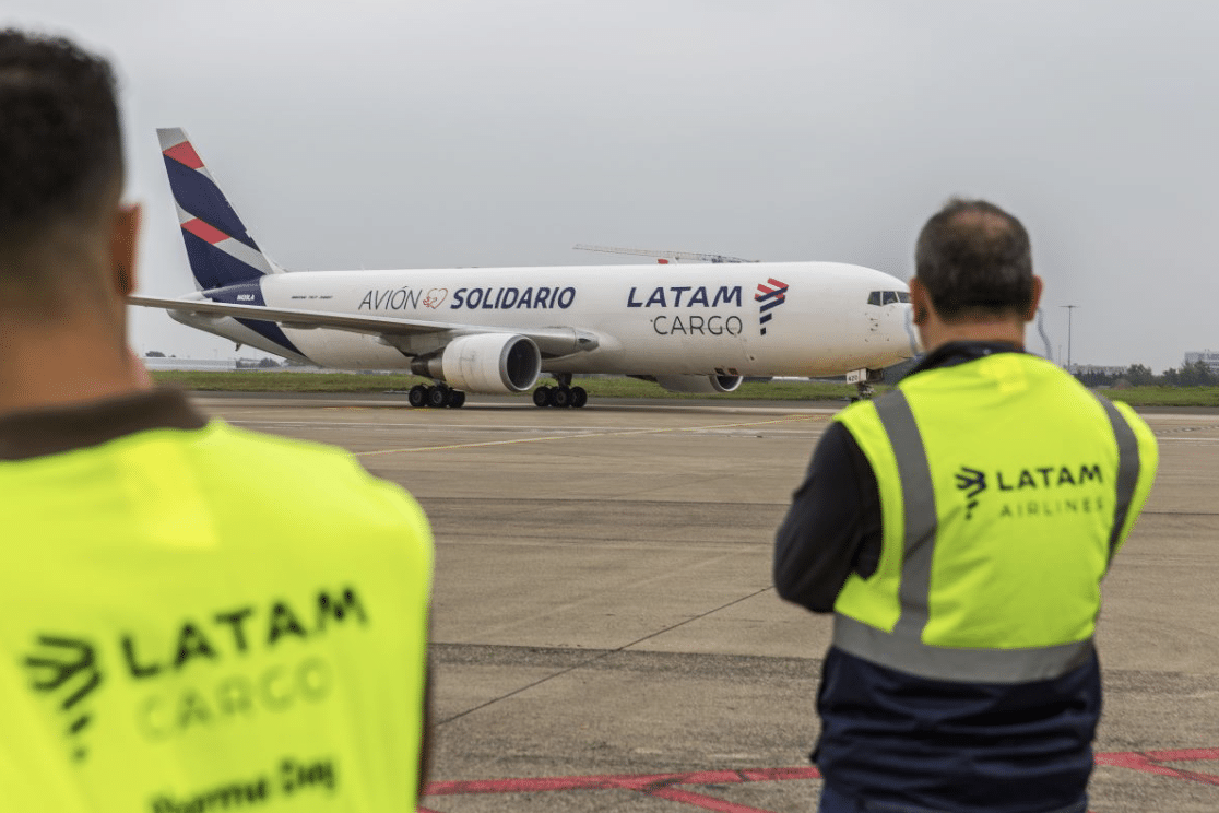 Luchtvaartmaatschappij LATAM Cargo verdrievoudigt aantal vluchten op Brussels Airport  