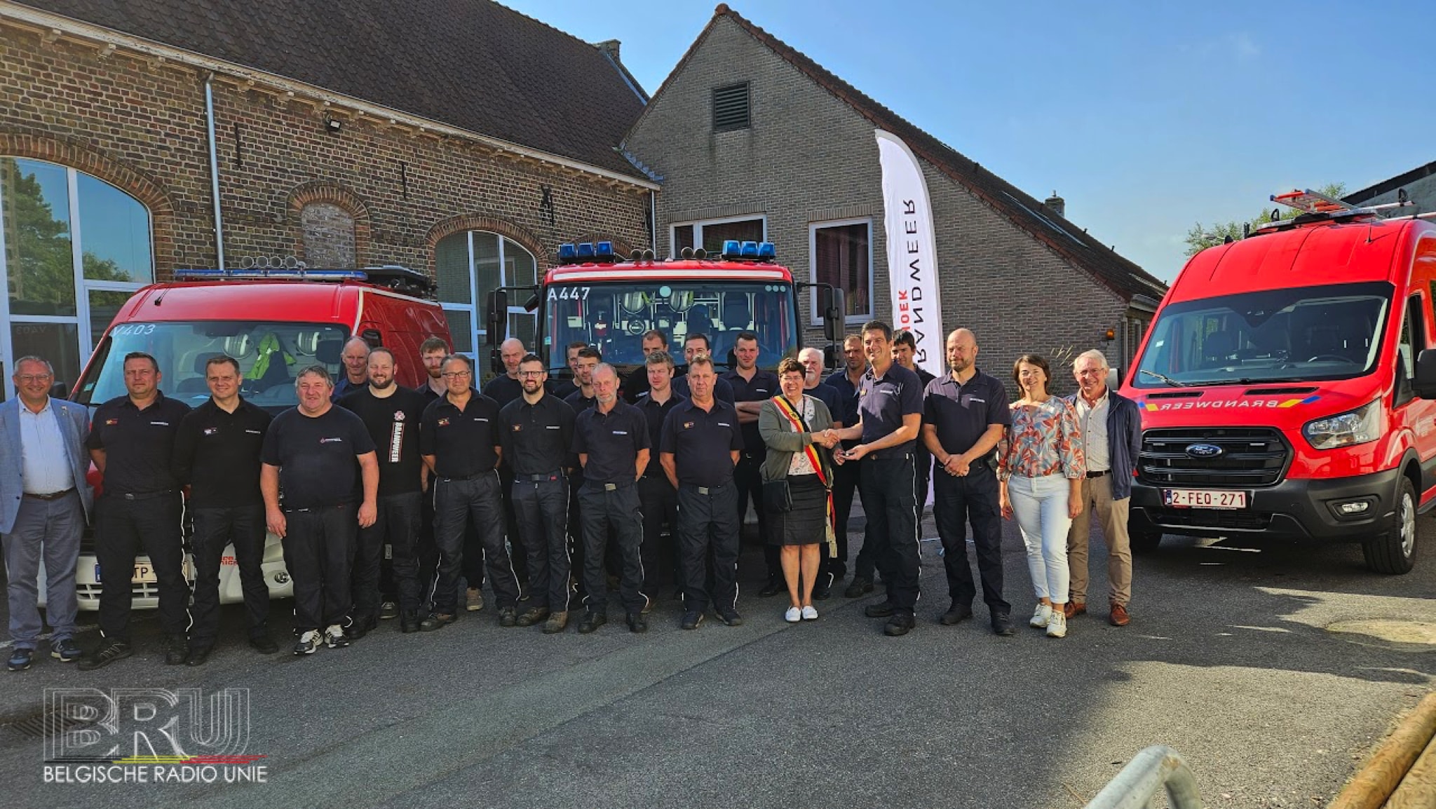 Nieuwe materiaalwagen voor Brandweer Westhoek – post Leke