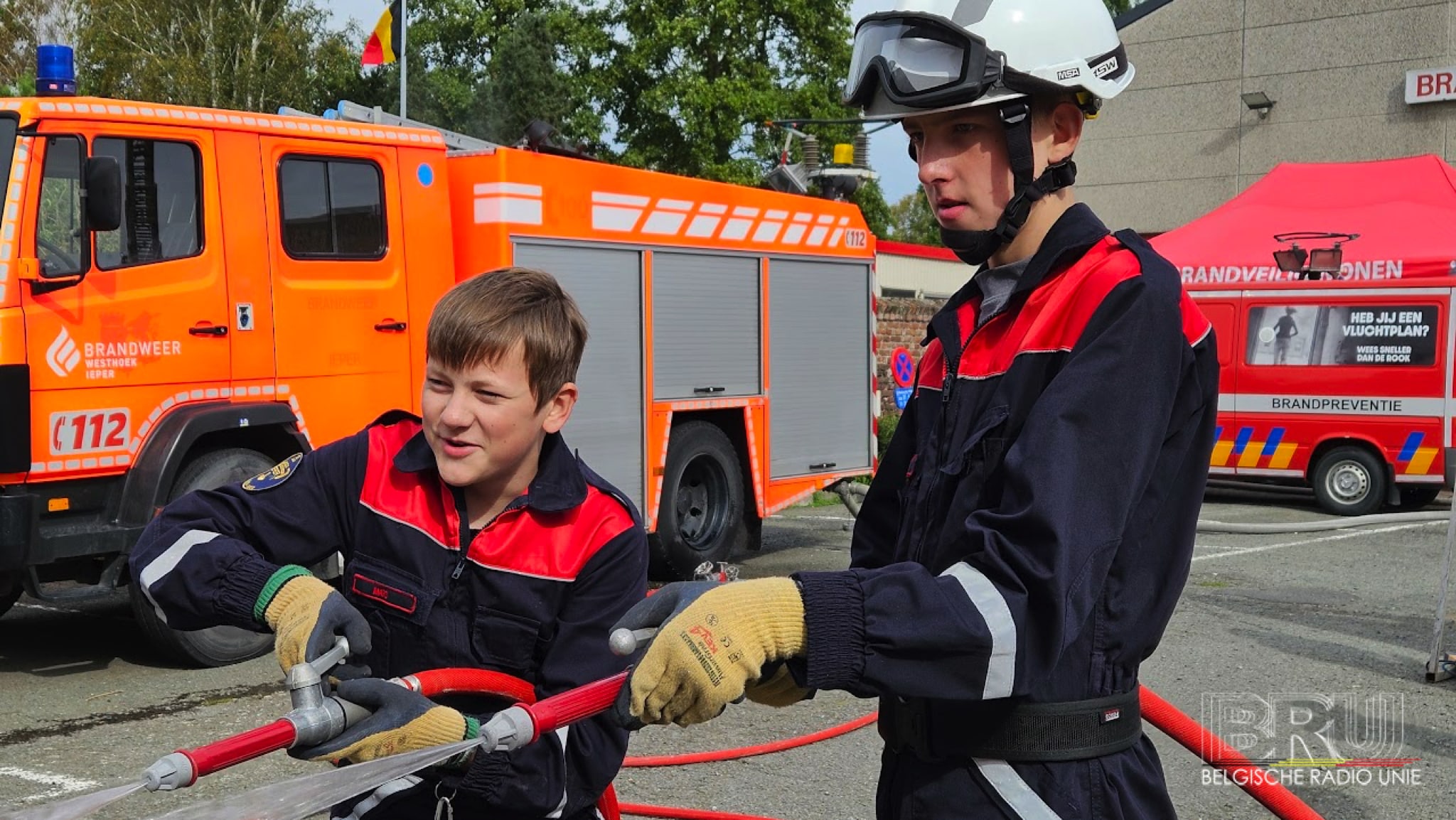 Opendeur bij Brandweer Westhoek