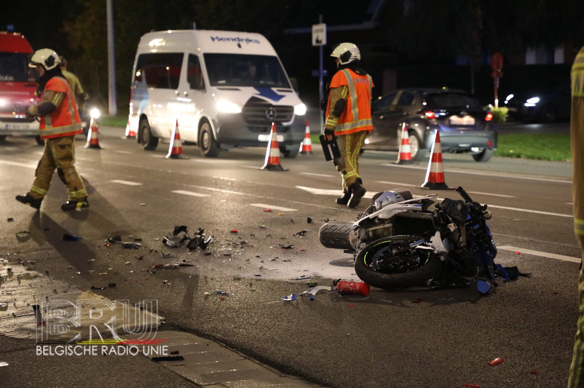 Motorrijder zwaar gewond bij verkeersongeval