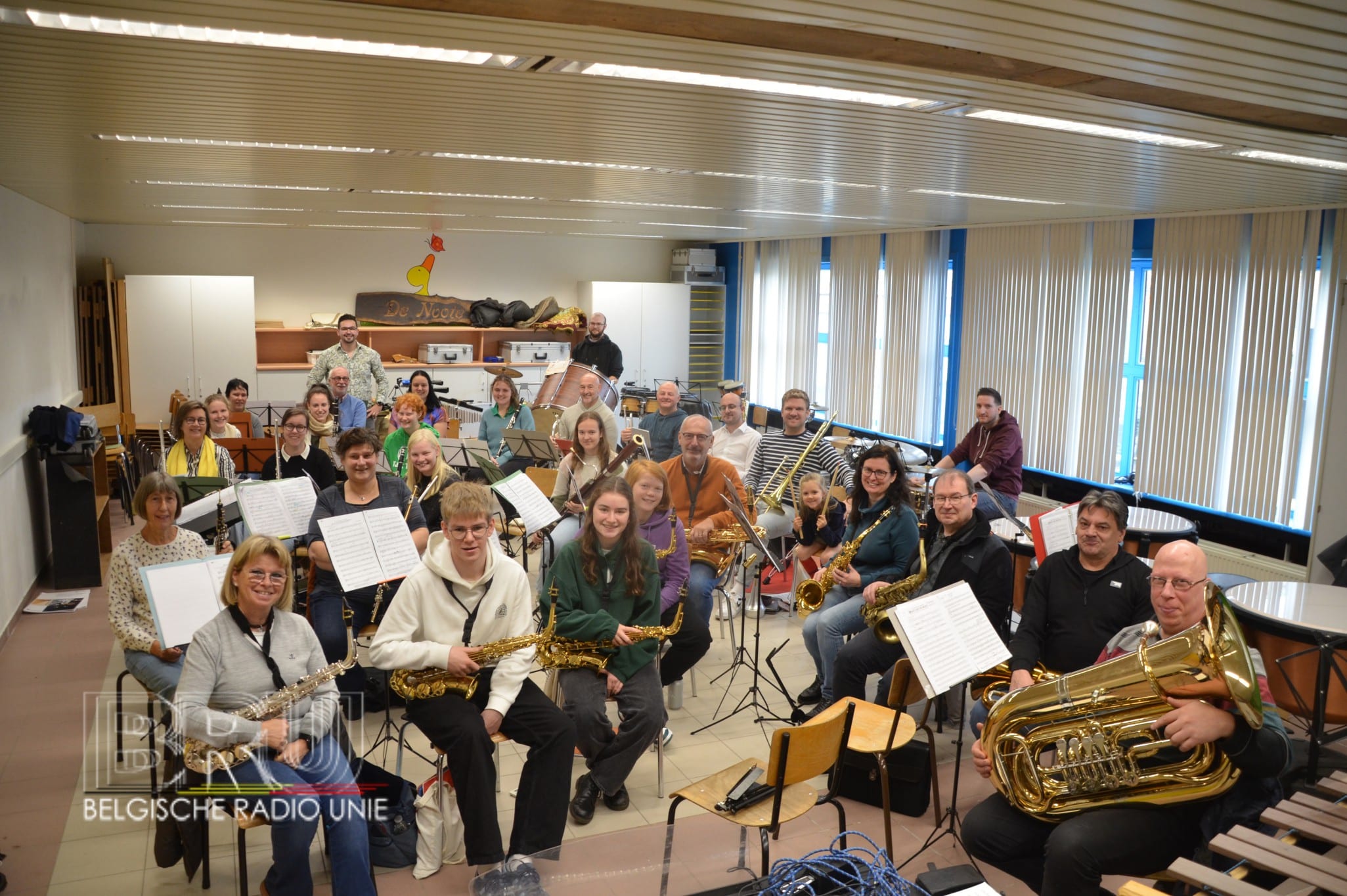 Koninklijke Harmonie Moed en Vlijt Kuurne presenteert unieke ‘Zandmuzical’ in zaal Kubox