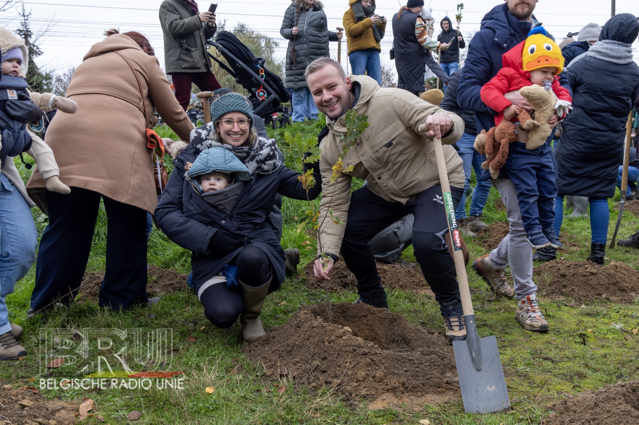 Aanplanting geboortebos Harelbeke/Deerlijk: Een traditie die groeit met elk nieuw leven