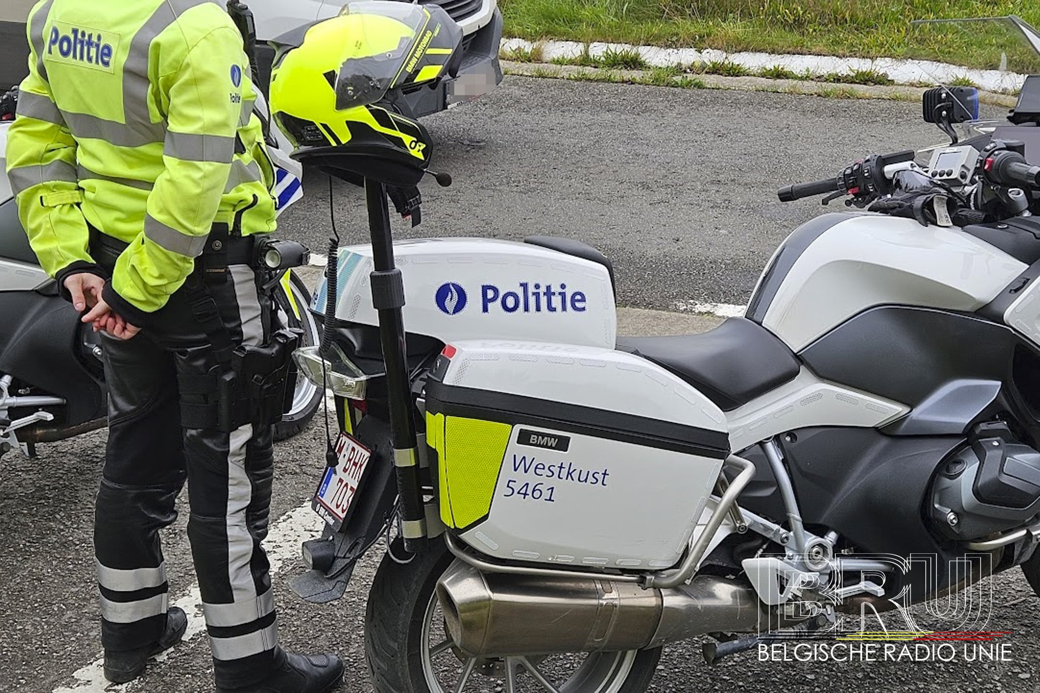 politie op motor PS Westkust