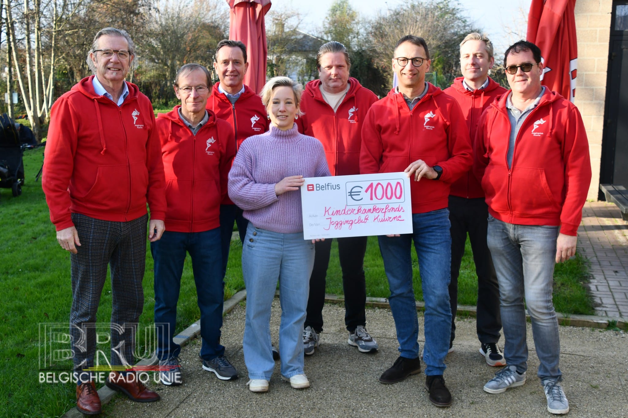 Kuurnse Joggingclub steunt het Kinderkankerfonds