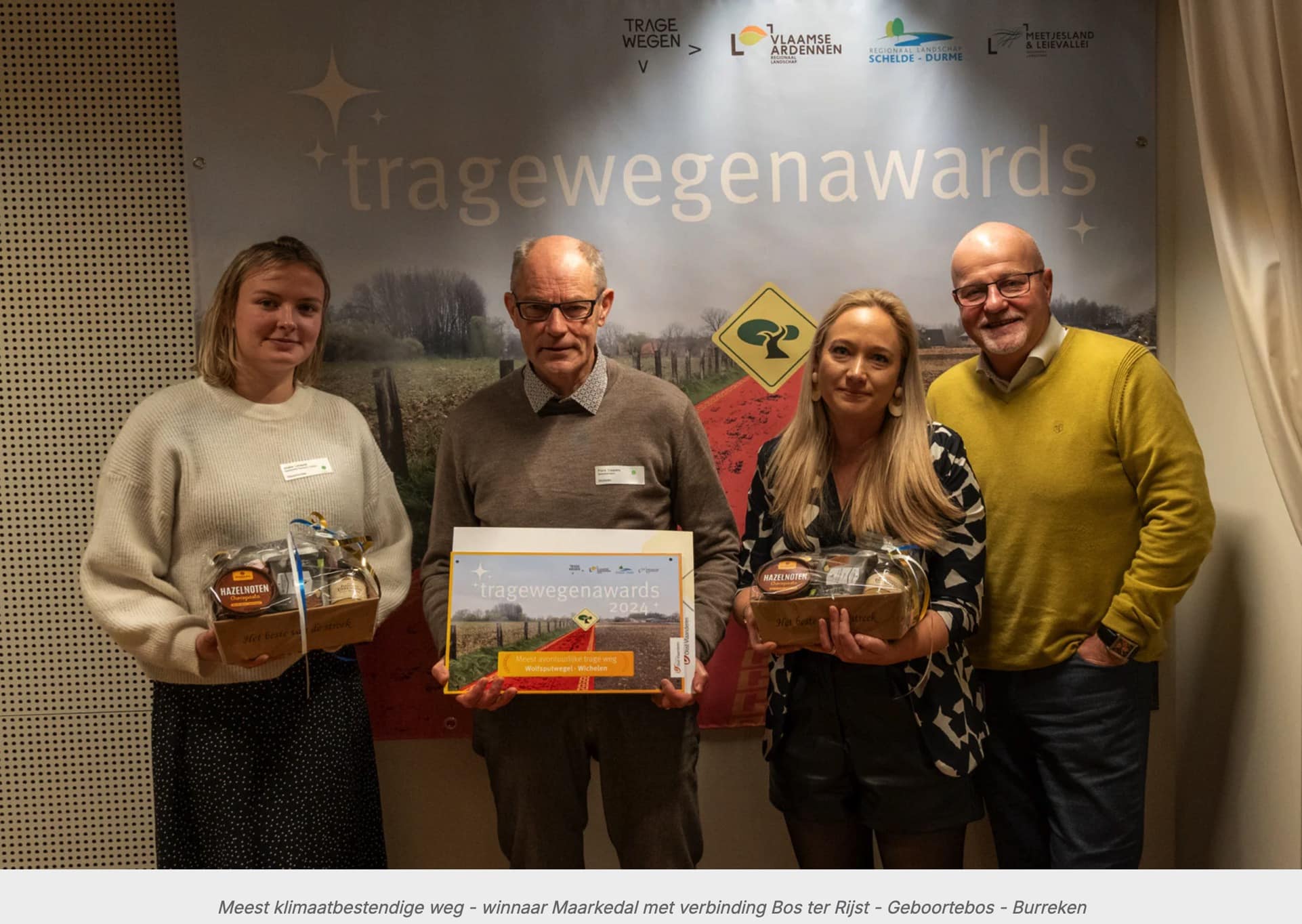 Provincie Oost-Vlaanderen reikt voor de derde keer trage wegen awards uit