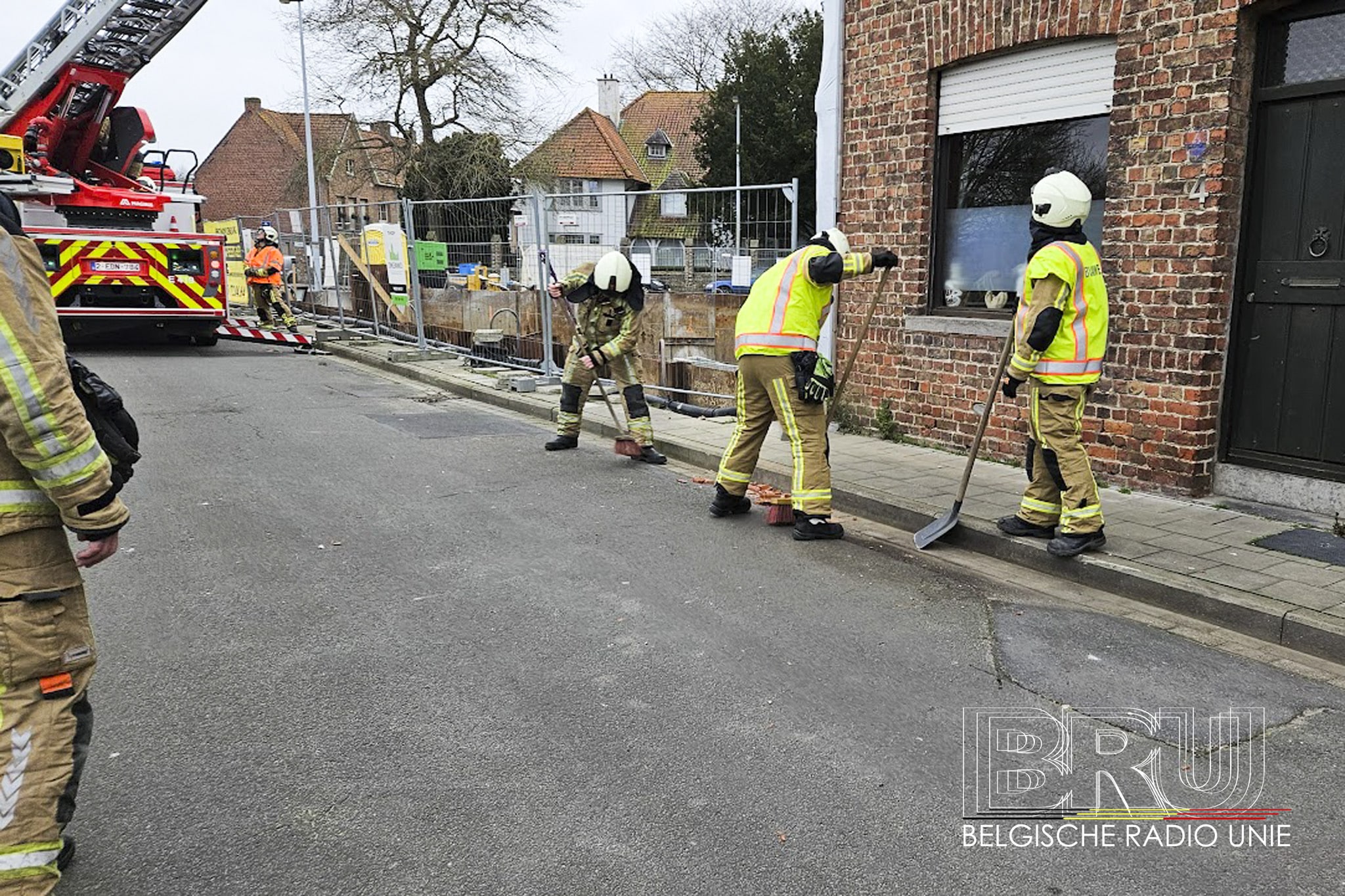 Stormschade tijdens de jaarwisseling: Brandweer Westhoek druk in de weer