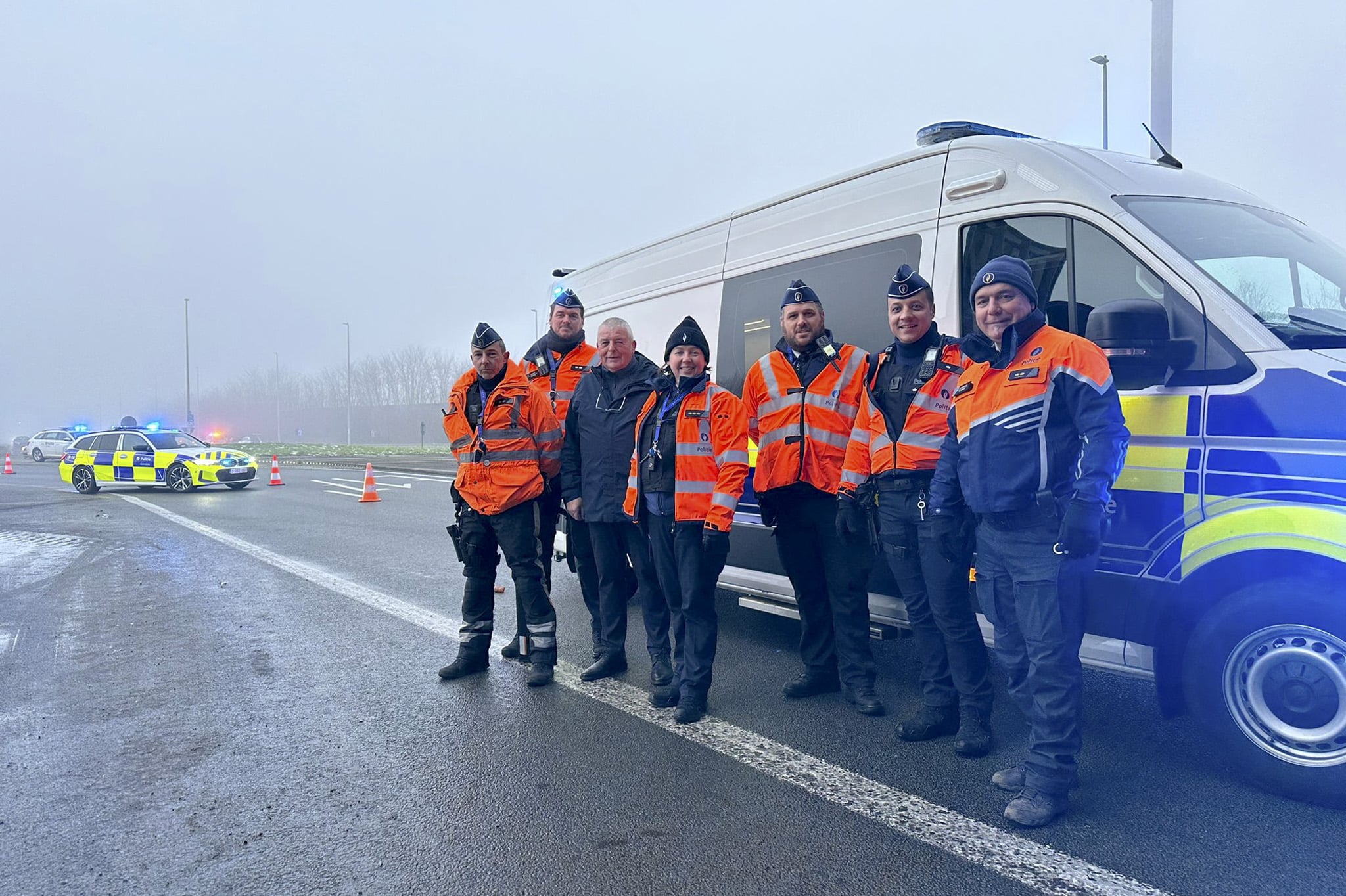 Politiezone Grensleie voert grootschalige controleactie “Highway” uit op de Kluifrotonde N58