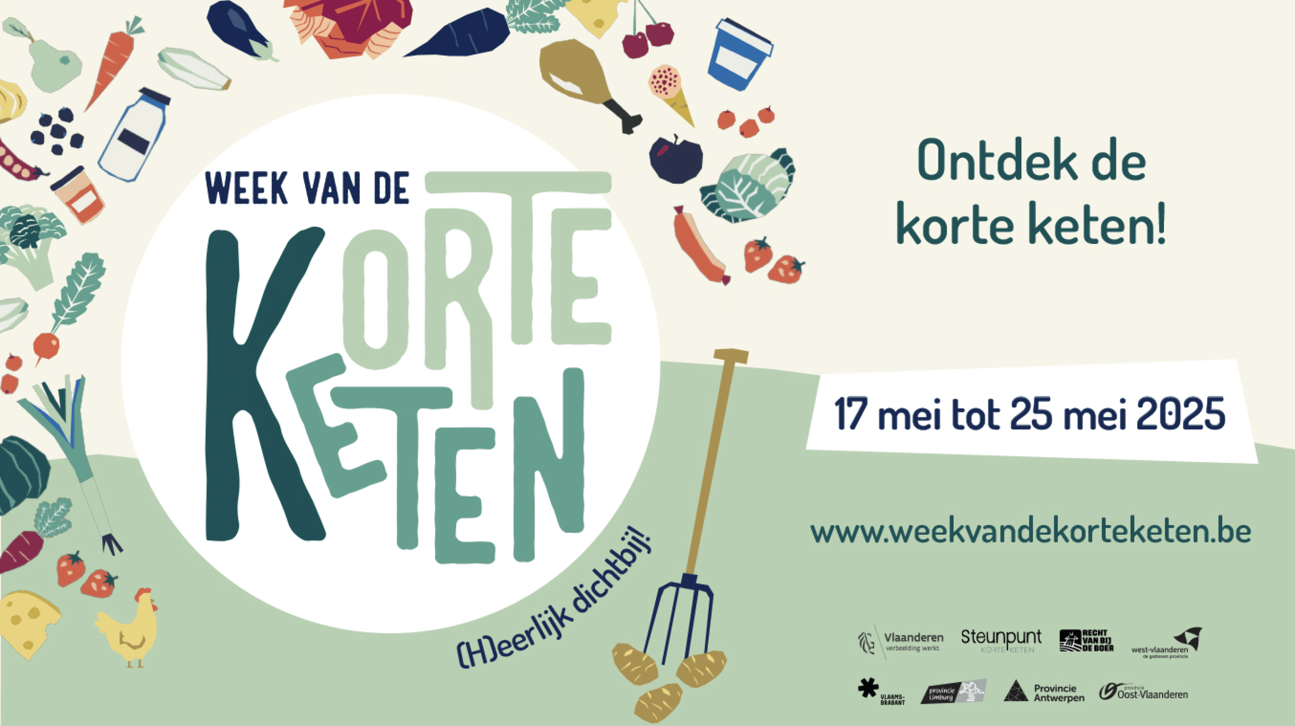 Proef en geniet van de Oost-Vlaamse korte keten van 17 tot 25 mei 