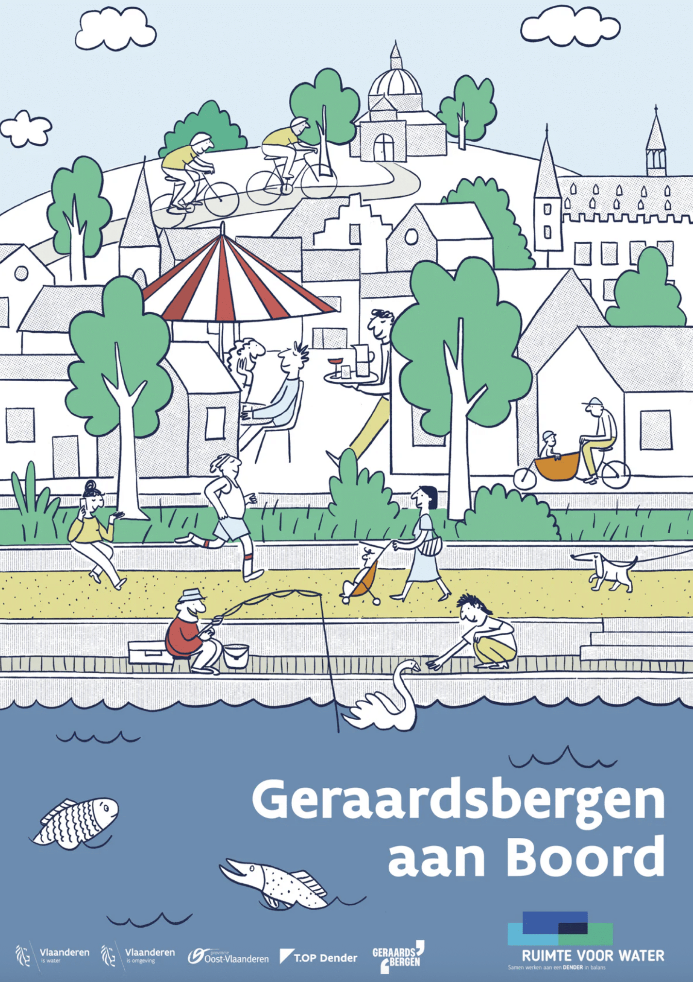 Kaaifeest trapt project heraanleg Geraardsbergse kaaien af