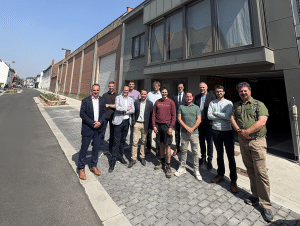 Kuurne pioniert met warmtenet - Gemeentehuis, Sociaal Huis, feestzalen Van Wonterghem, GO De Boomgaard en eerste bestaande private woning in Vlaanderen aangesloten op warmtenet