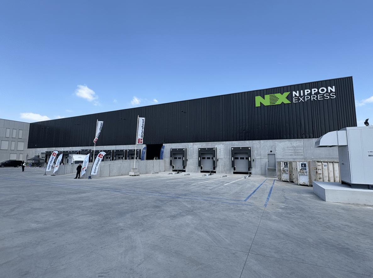 Nippon Express opent duurzaam logistiek gebouw op Brussels Airport