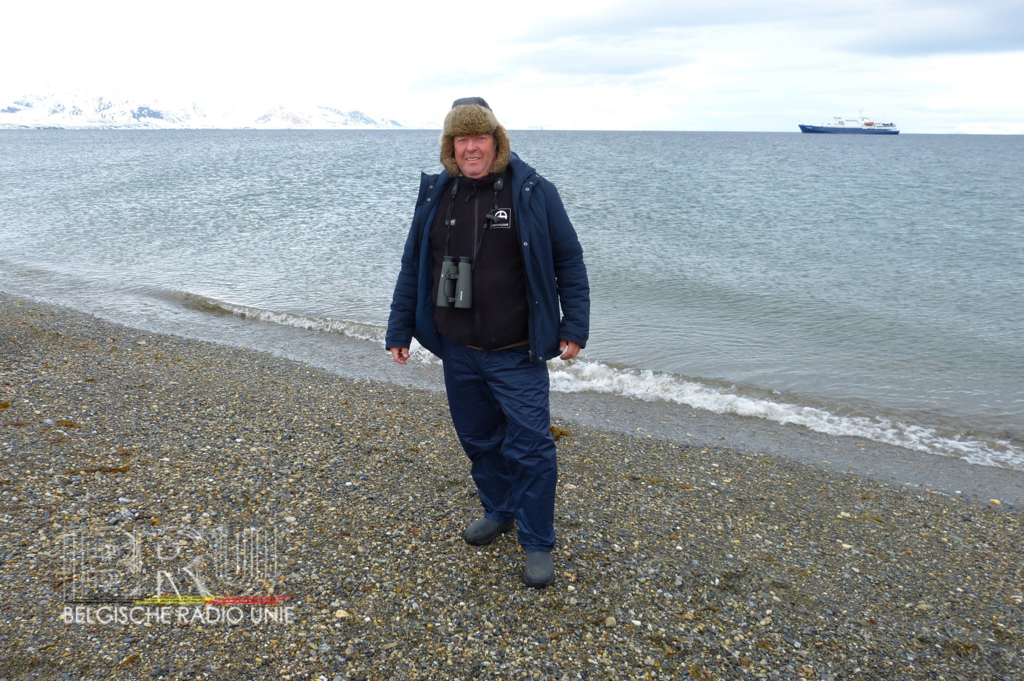 Johan Staelens in Spitsbergen