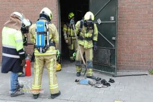 Brand in hoogspanningscabine