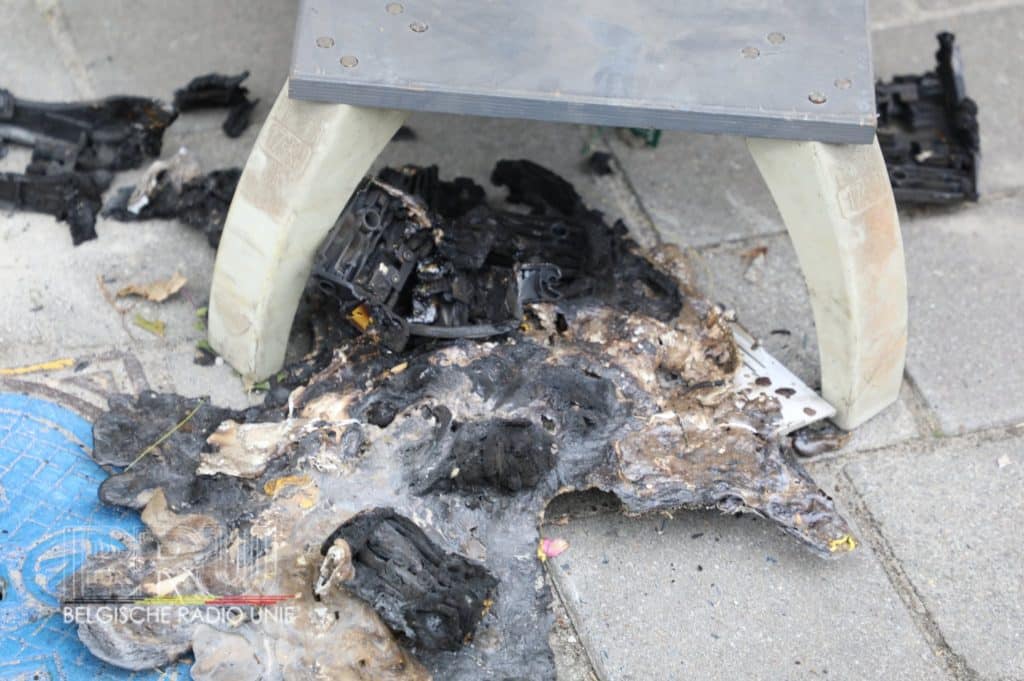 Brand in hoogspanningscabine