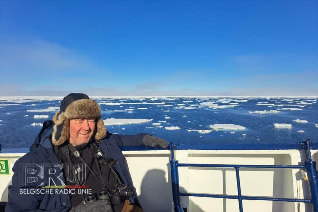 Johan Staelens in Spitsbergen