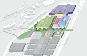 Gent: oostelijk deel The Loop krijgt naast bouwprojecten ook groene boulevard