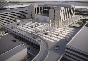 Werken voor nieuwe drop-off zone van start op Brussels Airport 