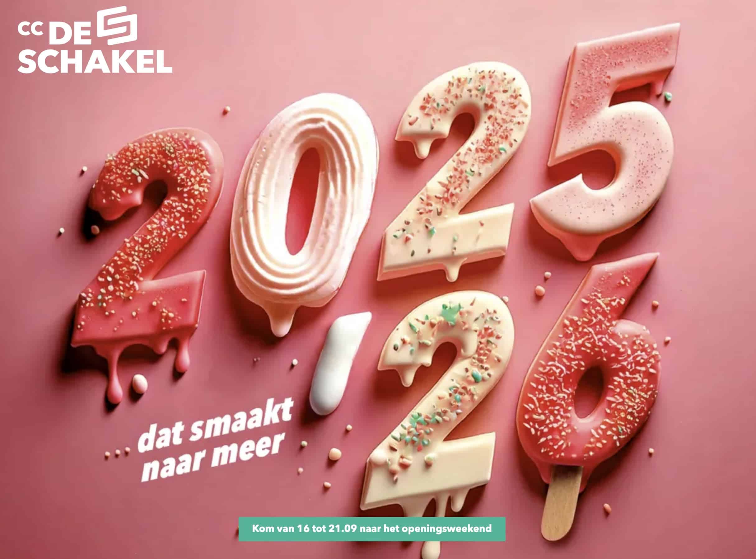 CC De Schakel lanceert ‘Too Good To Miss’ tijdens feestelijke openingsweek