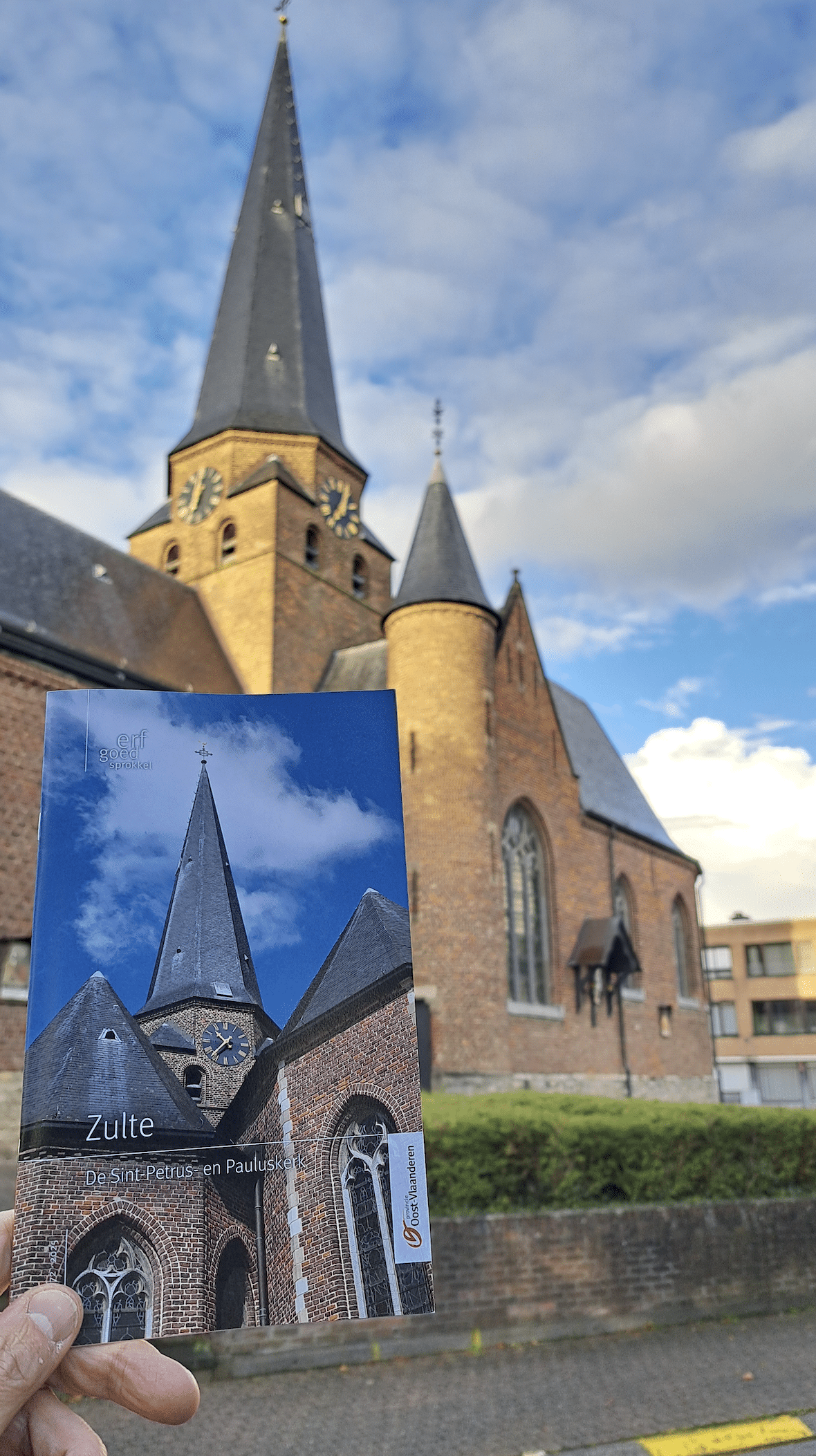 Nieuwe Erfgoedsprokkel gewijd aan Sint-Petrus-en-Pauluskerk Zulte